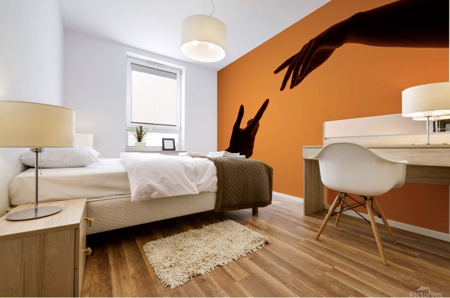 Connection Mural print