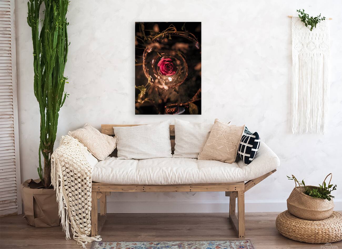 Burned Flower Reproduction