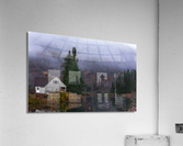 Maison du lac Acrylic Print