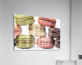 Macarons closeup Acrylic Print