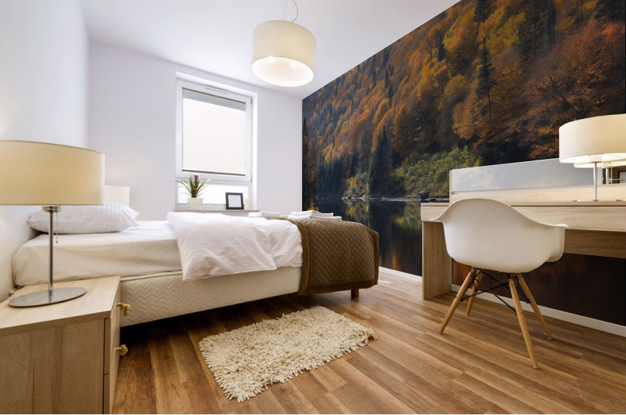 Foret Lac Mural print