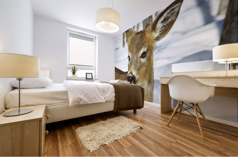 Biche Mural print