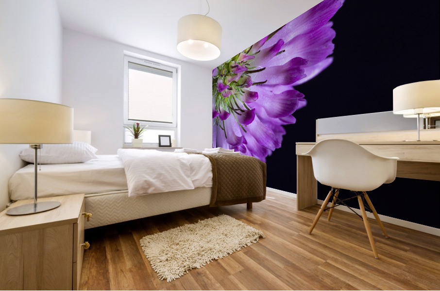coeur de fleur Mural print