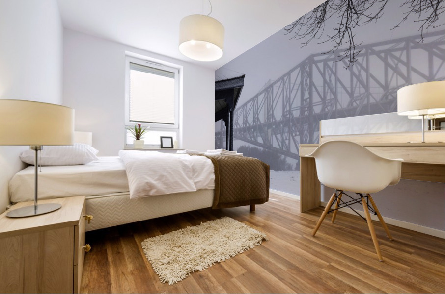 The Bridge Mural print