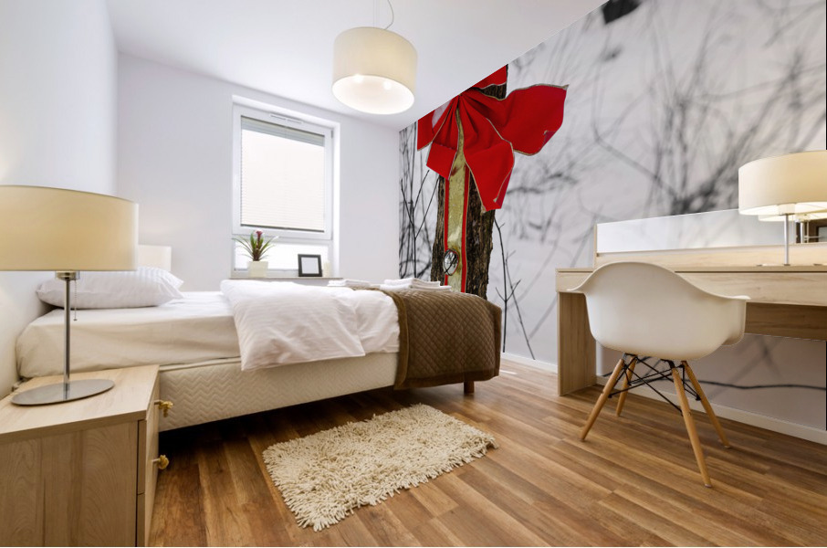 Christmas decoration Mural print