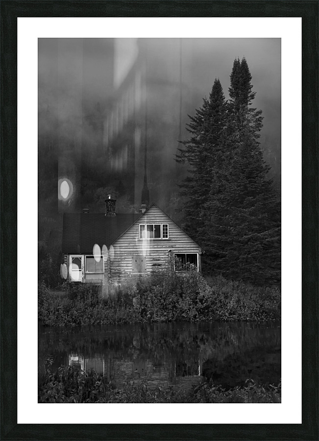 Chalet NB Picture Frame print