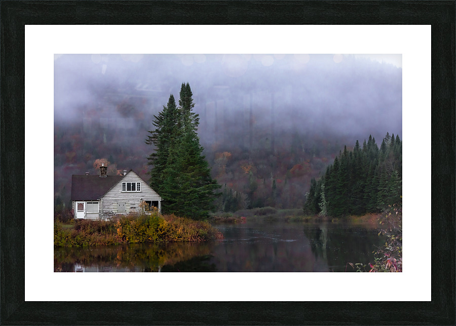Maison du lac Picture Frame print