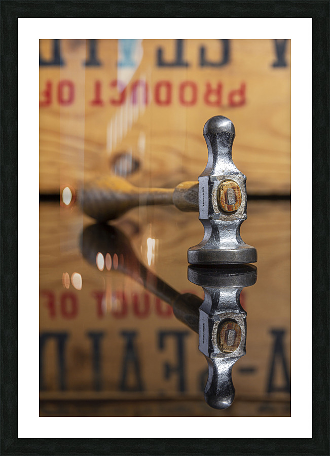 Marteau miroir Picture Frame print
