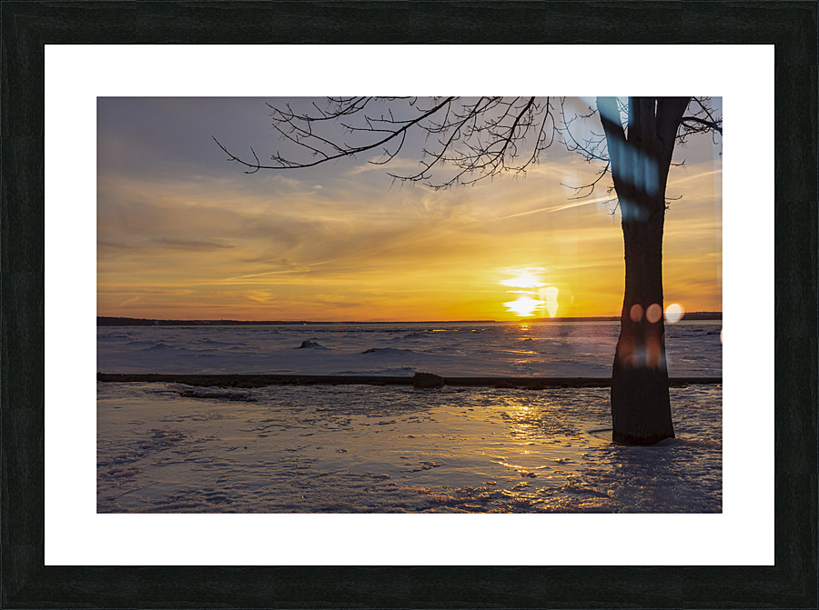 Alone Picture Frame print