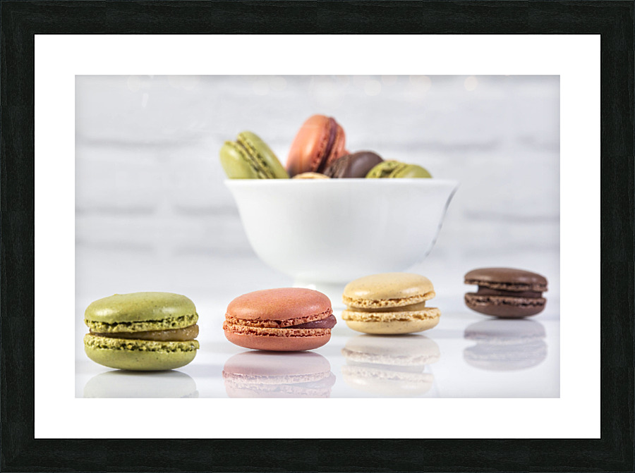 Macarons Picture Frame print