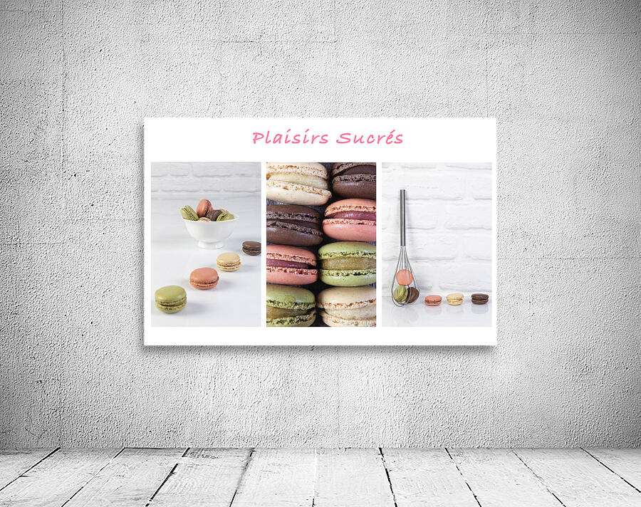 Triptyque Macarons Wall Preview
