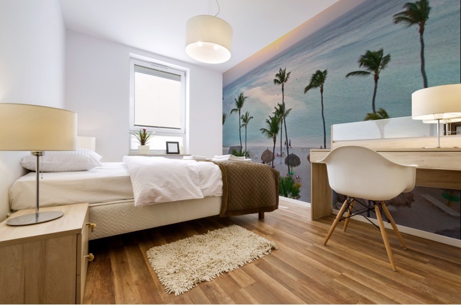 Caribbean Sunset Mural print