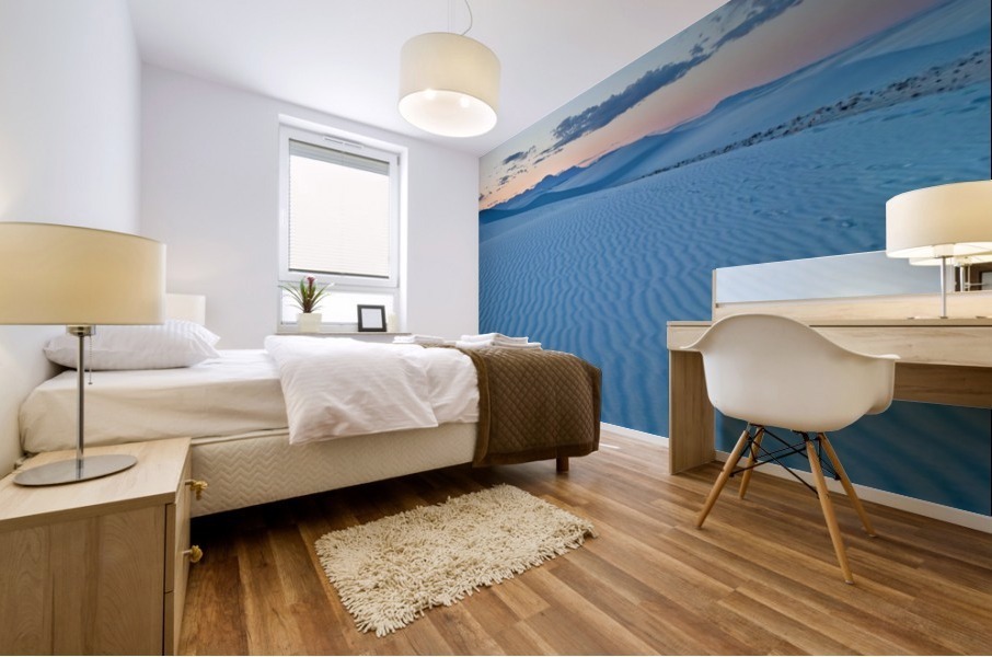 Cool Blue Mural print