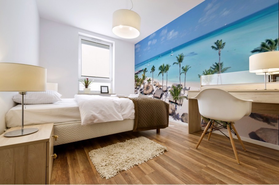 Caribbean View Mural print
