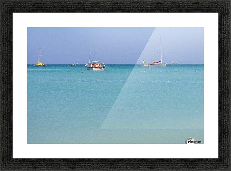 Aruban Sea Picture Frame print