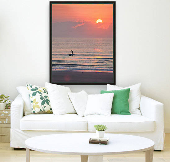 Sunrise Paddleboarder II by Melissa McGhee