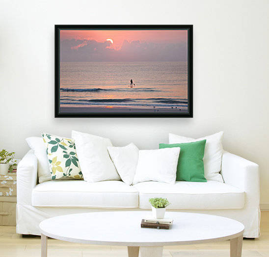 Sunrise Paddleboarder by Melissa McGhee