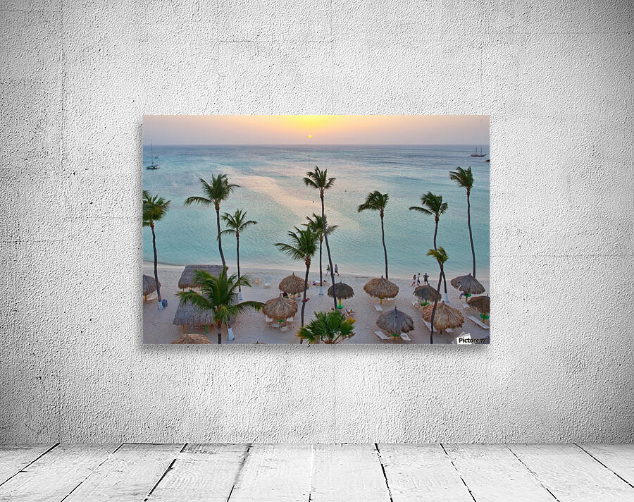 Caribbean Sunset Wall Preview