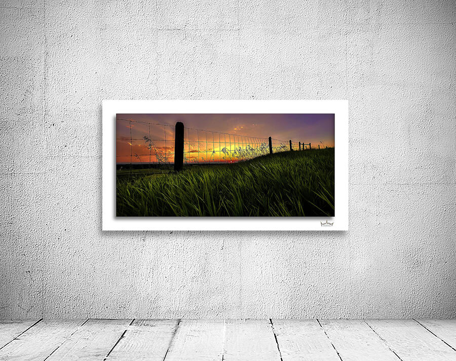 Big Sky Sunset Wall Preview
