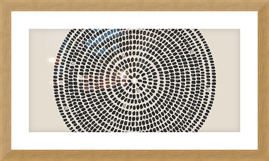 Jesus Feeds 5000 Picture Frame print