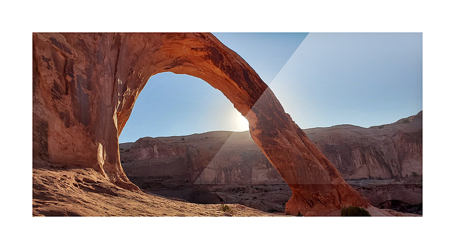 The Corona Arch  Picture Frame print