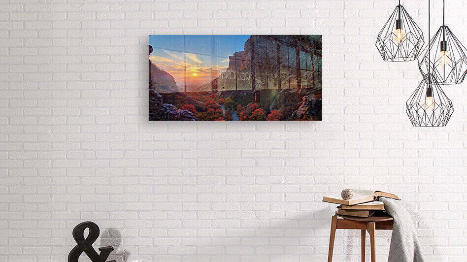 The Provo Canyon  by Le Monde Wall Art