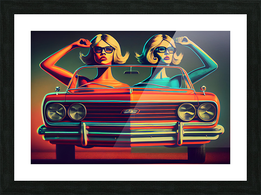 Motorized Masterpieces Picture Frame print