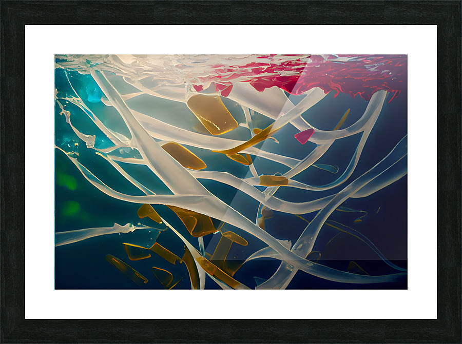 Colorful Imagination Picture Frame print