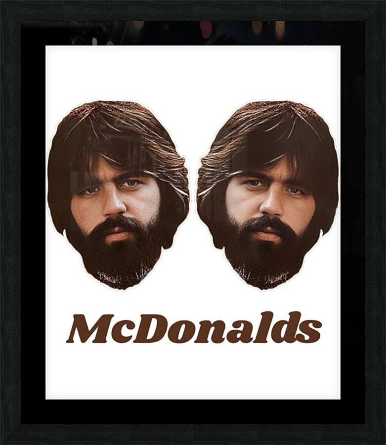 Michael McDonald 16 Picture Frame print