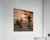 imaginez ceci vous vous trouvez sur une plage de Acrylic Print