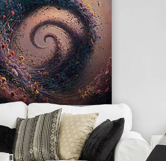 a captivating surreal painting that captures a me by addilah