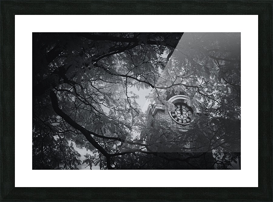12 OClock Tower Picture Frame print
