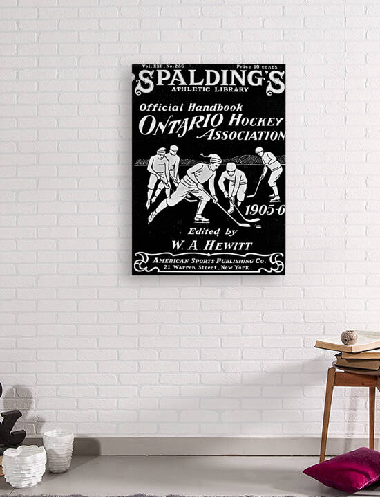 Spalding Ontario Hockey Association Handbook - Ontario Canada - circa 1905 by Canadian Retro