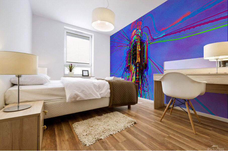 Wired 4 Mural print