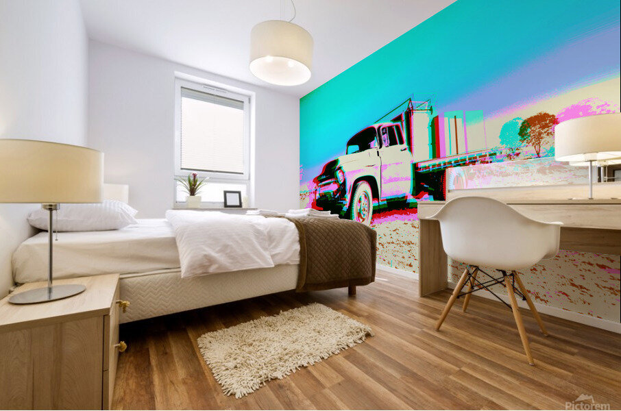 Fyrtruk 2 Mural print