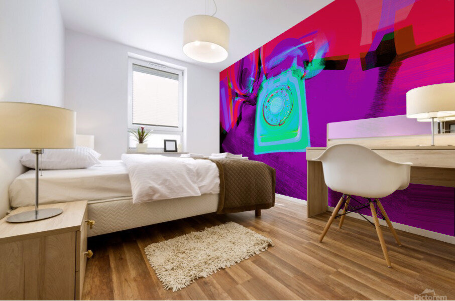Dialup 3 Mural print