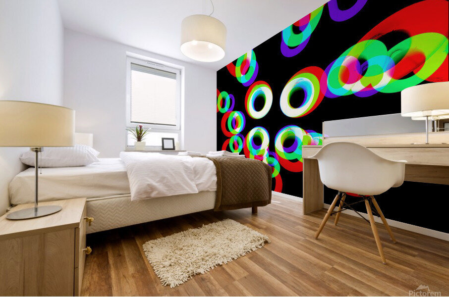 Hoops 6 Mural print