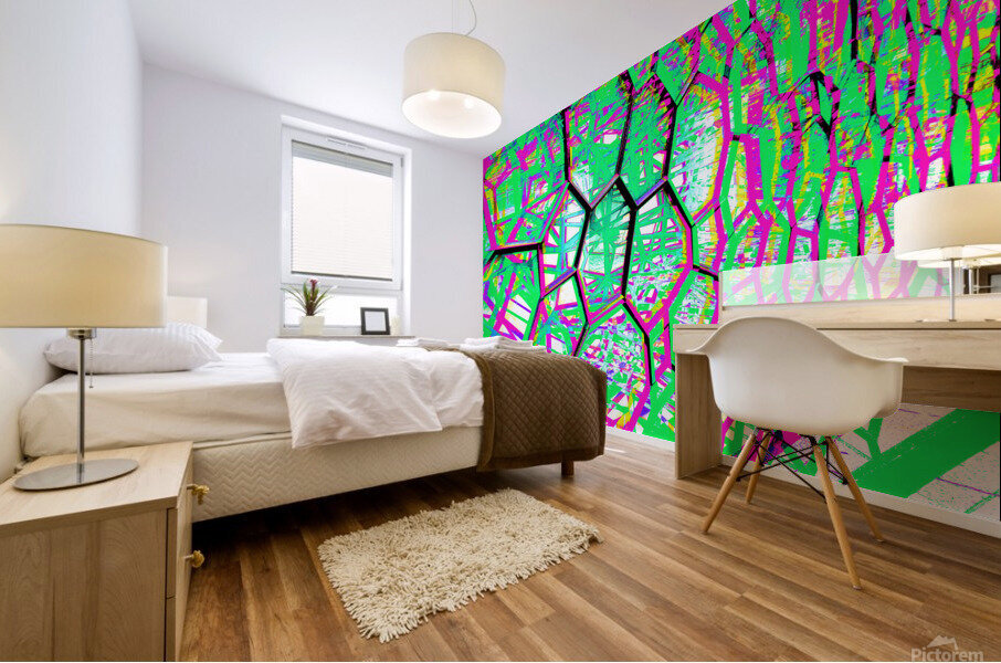 Multigon 2 Mural print