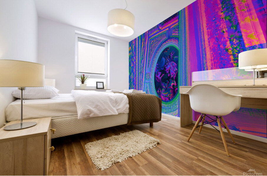 Upstairs 1 Mural print