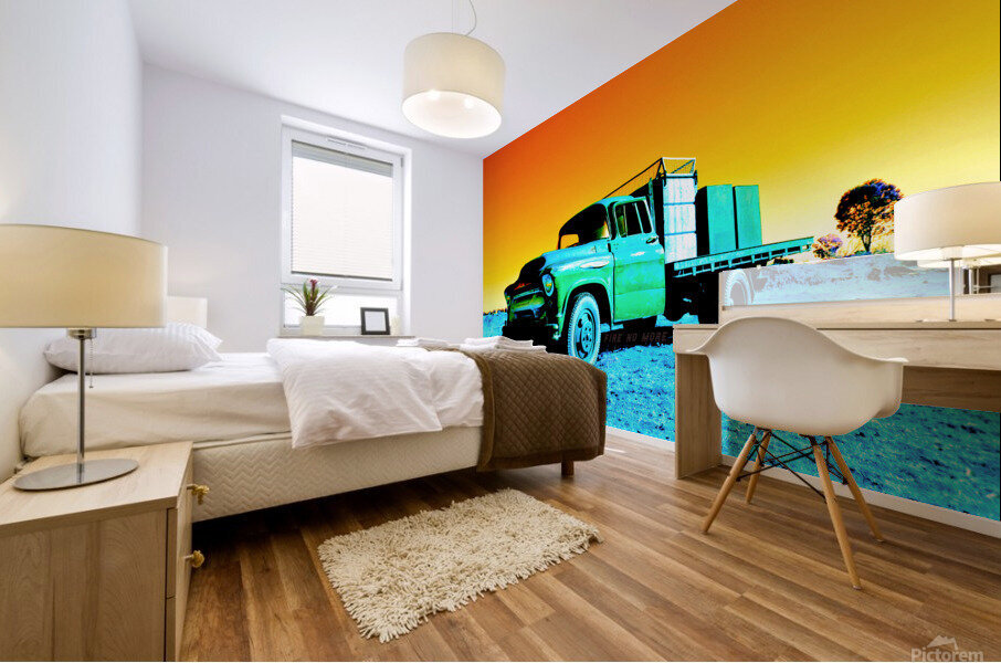 Fyrtruk 5 Mural print