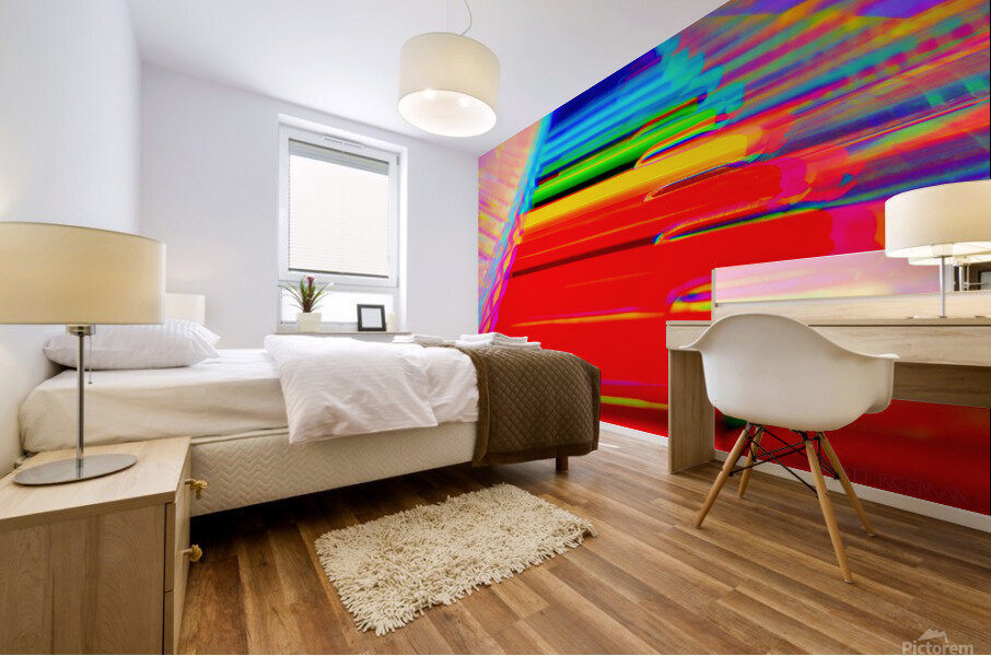 Feltline 1G Mural print
