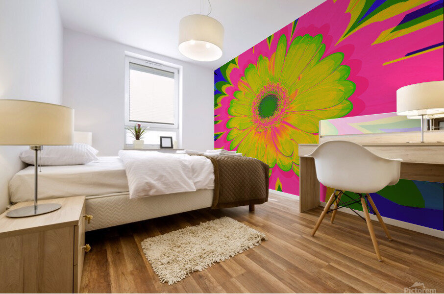 OJ Bloom 8G Mural print