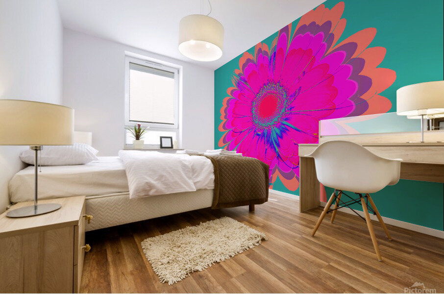 OJ Bloom 14G Mural print