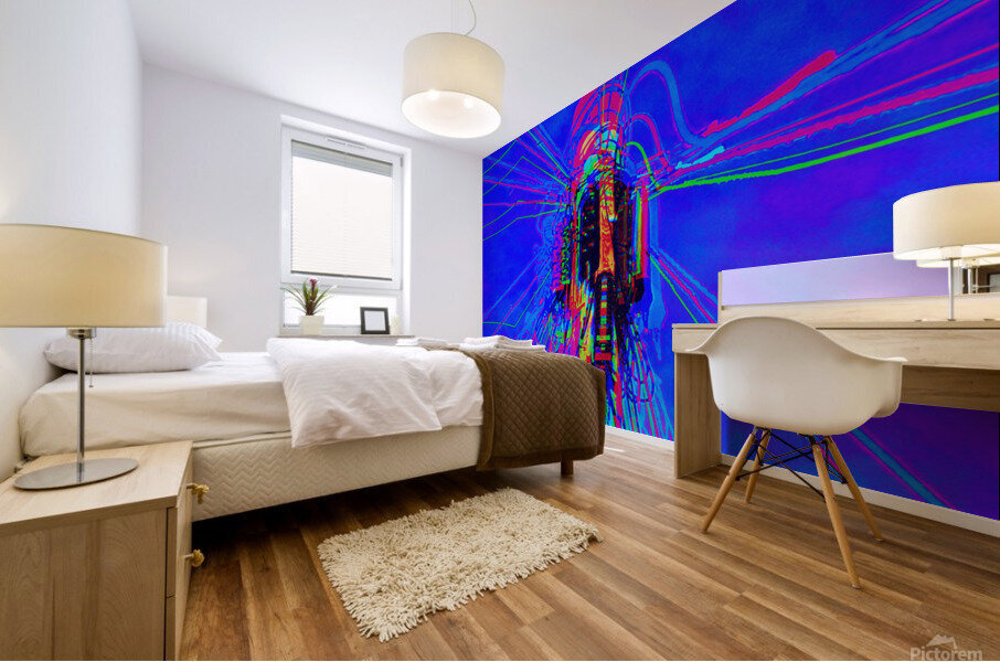 Wired 6 Mural print