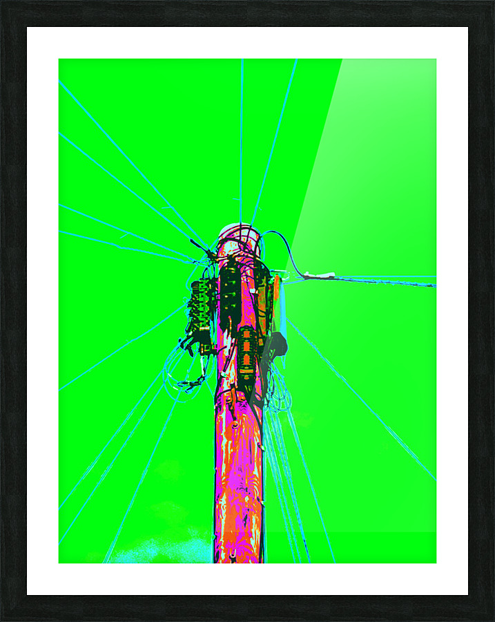 Wired 11 Picture Frame print