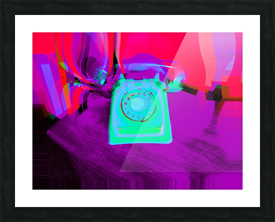 Dialup 3 Picture Frame print