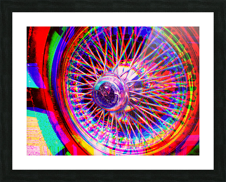 Wirewheel 1 Picture Frame print