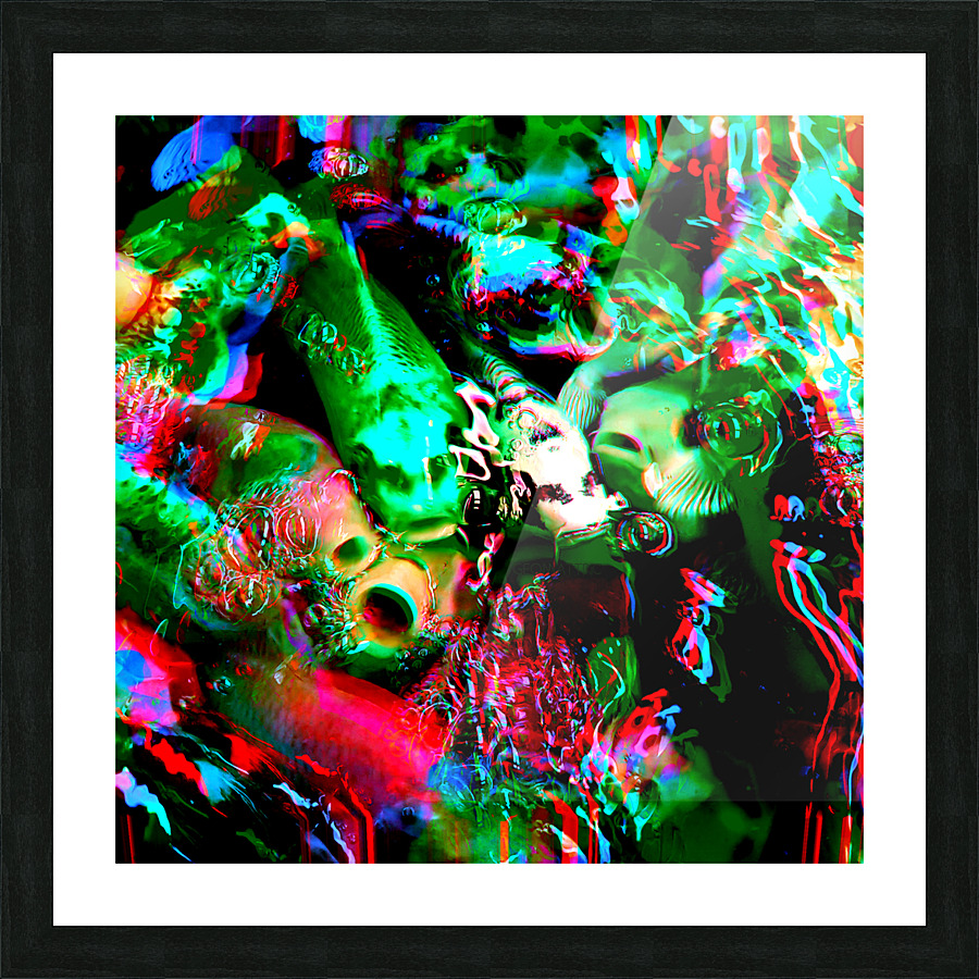 FishFeed G Picture Frame print