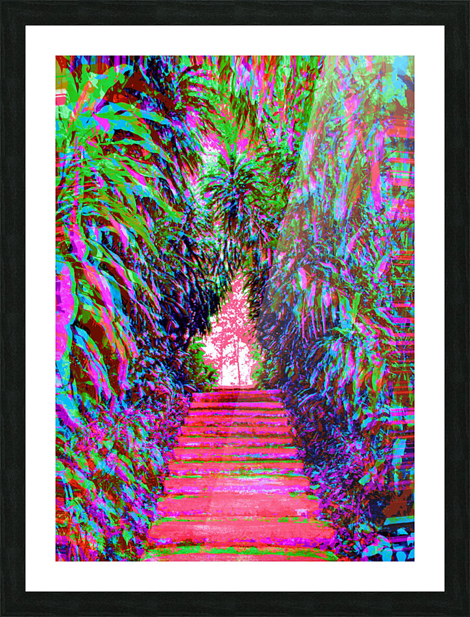 Stepz 5 Picture Frame print
