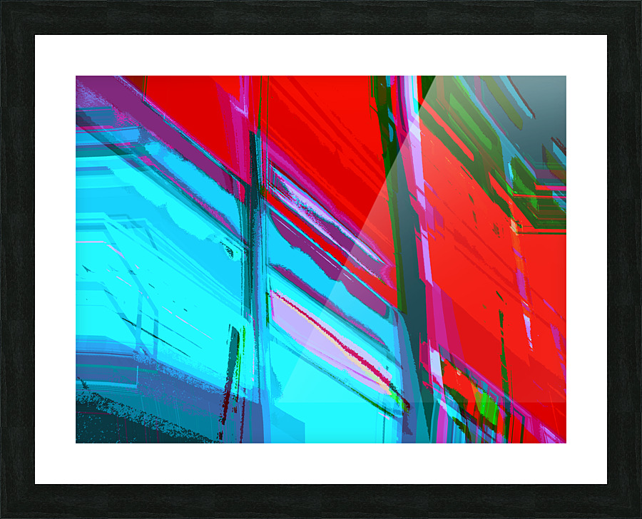 Candywall 5 Picture Frame print